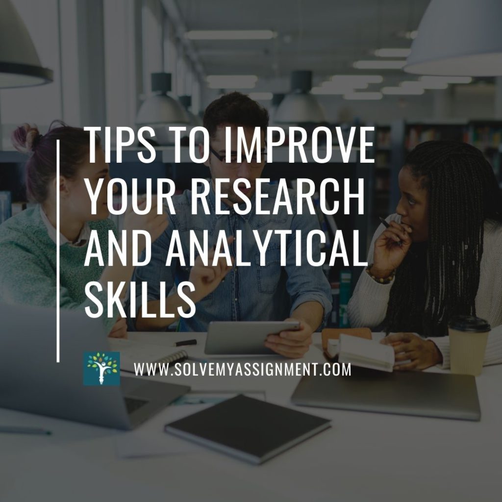 how to improve analytical and research skills