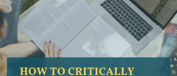 How to critically evaluate any topic for your assignment?